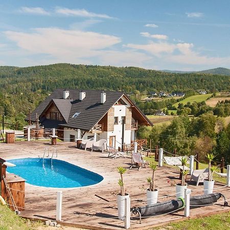 Chata W Bieszczadzie Apartamenty I Domki Z Basenem Bieszczady Polańczyk Exterior foto