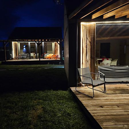 Chata W Bieszczadzie Apartamenty I Domki Z Basenem Bieszczady Polańczyk Exterior foto