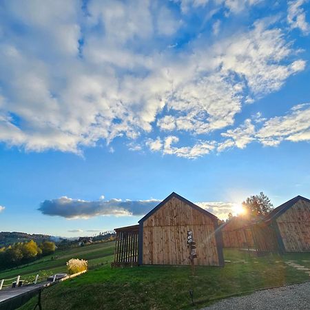 Chata W Bieszczadzie Apartamenty I Domki Z Basenem Bieszczady Polańczyk Exterior foto